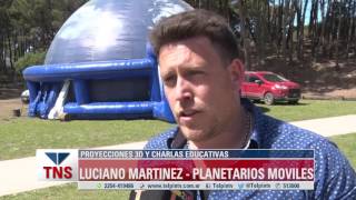 PLANETARIO MOVIL EN PINAMAR [upl. by Masao]