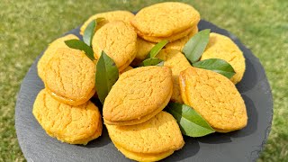 Biscotti al limone 🍋 per la festa della DONNA🌾🌾 [upl. by Gipps]