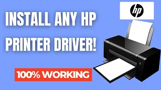 Download amp Install Any HP Printer Drivers 2023  HP Printer Software Installation Guide [upl. by Nednal]