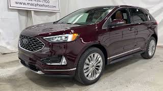 2024 Ford Edge Titanium Elite Review  LUXURY EDGE [upl. by Nave]