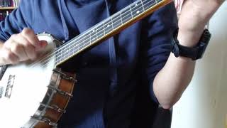 Cumberland Gap on 5string banjo with nylgut strings [upl. by Lavelle]