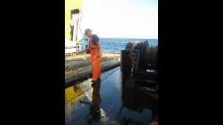 shooting a trawl net [upl. by Asylem]