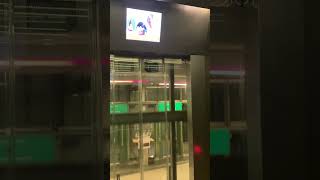 Schindler 5400 AP Panoramic Elevator Express  Orchard Central Singapore Cab View shorts [upl. by Reinke]