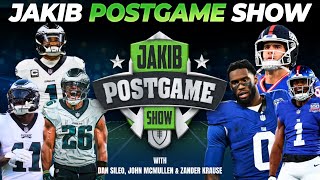 Eagles vs Giants  JAKIB Postgame Show with Dan Sileo John McMullen amp Zander Krause [upl. by Ketchum]