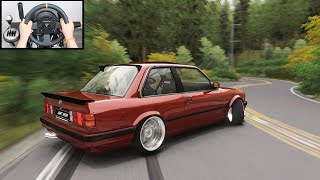 Drifting BMW E30  Assetto Corsa Thrustmaster TX Gameplay [upl. by Grassi]