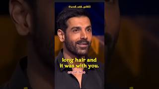 John Abraham Open Up On KBC With Amitabh Bachchan 😂kbc johnabraham amitabhbachchan bollywood [upl. by Nivled]