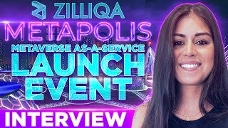 Metapolis Launches in Miami  Zilliqa Metaverse interview [upl. by Roberson]