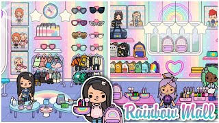 Toca Life World Rainbow Mall Makeover 🤩😍 [upl. by Raskin]