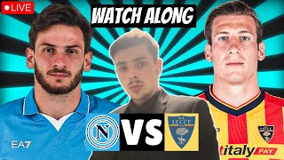 NAPOLI VS LECCE SERIE A LIVE STREAM [upl. by Bertolde]