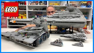 My LEGO Star Wars Star Destroyer Collection [upl. by Laddy318]