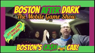 Uber Riders Make A Deal Gameshow Cash cab Uber Boston After Dark Late Night Fun uber boston [upl. by Safire894]