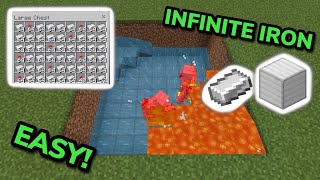 SUPER SIMPLE 121 IRON FARM TUTORIAL in Minecraft Bedrock MCPEXboxPSSwitchPC [upl. by Ecydnarb250]