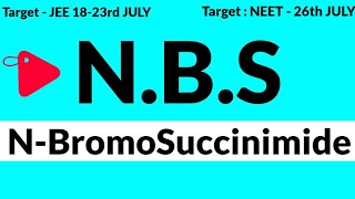 NBS  NBromoSuccinimide  Allylic amp Benzylic substitution  Organic Chemistry [upl. by Levram]