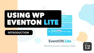 Intro to EventON Lite [upl. by Anatola]