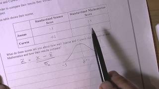 Standardised Scores  Z Values  Normal Distribution [upl. by Lisle66]