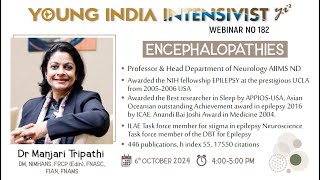 ENCEPHALOPATHY PROF MANJARI TRIPATHI HOD NEUROLOGY AIIMS ND [upl. by Euqinemod]