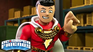 Gotham Adventures With Shazam  Secret Search  DC Super Friends  Kids Show  Super Hero Cartoons [upl. by Paxon]