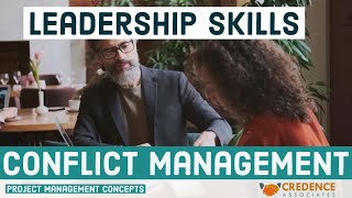 Conflict Management Leadership skills  PMP® [upl. by Wolgast]