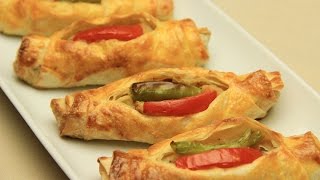 Patatesli Karnıyarık Börek Tarifi  Yufkadan Domatesli Biberli Çıtır Börek [upl. by Cynar]