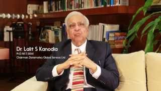 Datamatics 201415 Annual Report Message from our Chairman Dr Lalit S Kanodia [upl. by Modnarb]