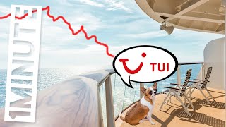 TUI Aktie kaufen 🏖️ TUI Aktienanalyse in 1 Minute [upl. by Caria]