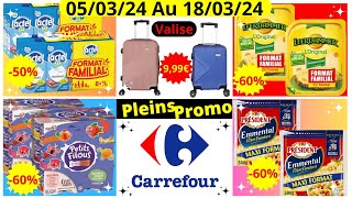 Catalogue 👉 Carrefour Bons Plans De La Semaine Du 050324 Au 180324 [upl. by Sanbo]