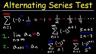 Alternating Series Test [upl. by Jervis907]