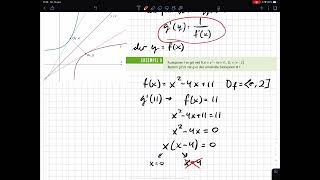 5C Den deriverte av omvendte funksjoner 2 Eksempel 9 [upl. by Caruso]