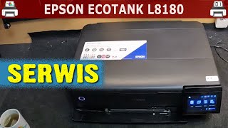 EPSON ECOTANK L8180 🖨️ Serwis [upl. by Rheinlander837]