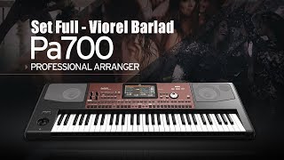 🔴 Korg Pa700  Set Full 2017 Viorel Barlad [upl. by Aidua]