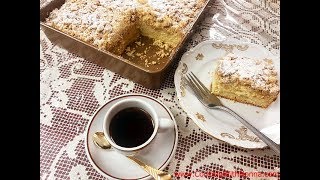 Amaretto Crumb Cake  Rossellas Cooking with Nonna [upl. by Hadeehsar]