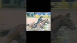 Barrel Racing  shorts cowboy horse barrelhorse barrelracing barrelracer fypviral fyp nfr [upl. by Elvah915]