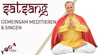 Satsang quotSuddhosi Buddhosiquot mit Sukadev  Yoga Vidya Live 13092024 2000 Uhr [upl. by Labanna]