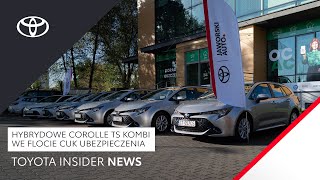 Hybrydowe Corolle TS Kombi we flocie CUK Ubezpieczenia  Toyota Insider News [upl. by Ellehcsar221]