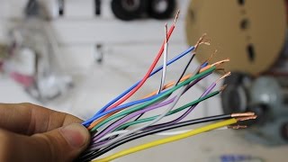 Wiring harness colours explained for a stereo The 12Volters [upl. by Nrek]