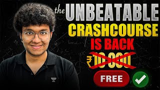 UNBEATABLE Crash Course 2002 2024 Every PYQ for JEE 2025  COMPLETELY FREE  Maths Unplugged [upl. by Atinus]