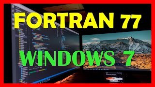 Fortran 77 Tutorial 1 Español Instalación en windows 7 64 bits [upl. by Hauge]