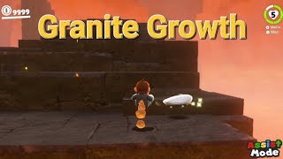 Super Mario Odyssey Granite Growth Trickjump 7th mid 25th elite [upl. by Trebloc]