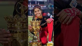 RCB Fans WPL Winning Team  Shreyanka Patil  Ellyse Perry  Smriti Mandhana rcb viral shorts [upl. by Arinaid69]