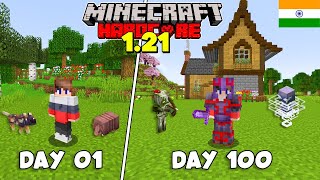 I Survived 100 Days in 121 in Minecraft Hardcore HINDI [upl. by Debera]