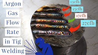 TIG Effects of Gas Flow Settings Urdu Hindi Technical Secrets [upl. by Dinsmore]