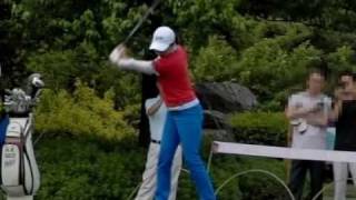 300FPS Seo HeeKyung slow motion Driver Practice Golf Swing 4 [upl. by Ynez45]