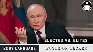 Body Language Putin Elected Vs Elites [upl. by Llebanna]