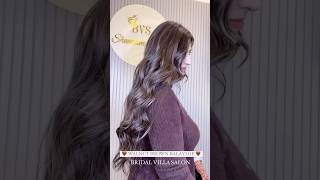 Balayage 🍩 bridalvillasalon allhairtreatment haircare foryou viralshort trending haircolor [upl. by Yremrej90]