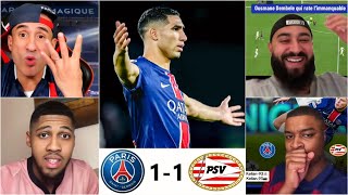 😡COLÈRE DES PARISIEN APRÈS LE MATCH PSG 11 PSV [upl. by Burrow]