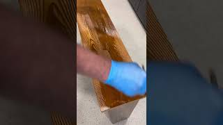 The Art of Graining Imitating Wood Textures WoodArtRestorerRestorer [upl. by Aicilev35]