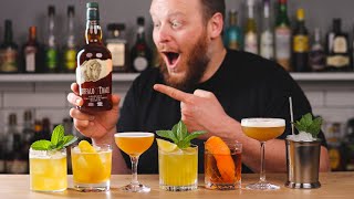 7 bourbon whiskey cocktails with only 1 bottle [upl. by Keever]