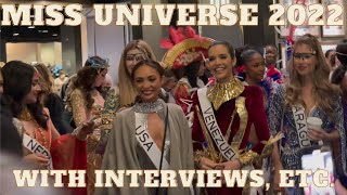 Miss Universe 2022 Delegates Interview with The Mic Magazine [upl. by Irtak]