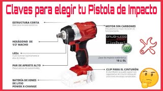 CLAVES PARA ELEGIR Y UTILIZAR UNA PISTOLA DE IMPACTO [upl. by Web217]