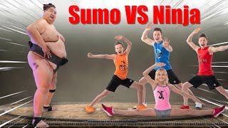 Ninjas VS Sumo The Complete Challenge [upl. by Ringo]